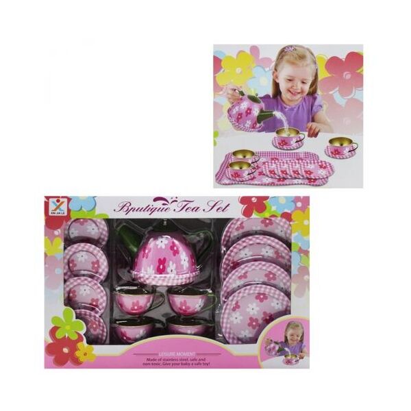 

Набор металлической посуды Цветы 966-A1/A3