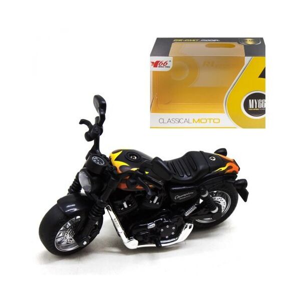 

Мотоцикл инерционный Classical moto, пламя MY66-M1215