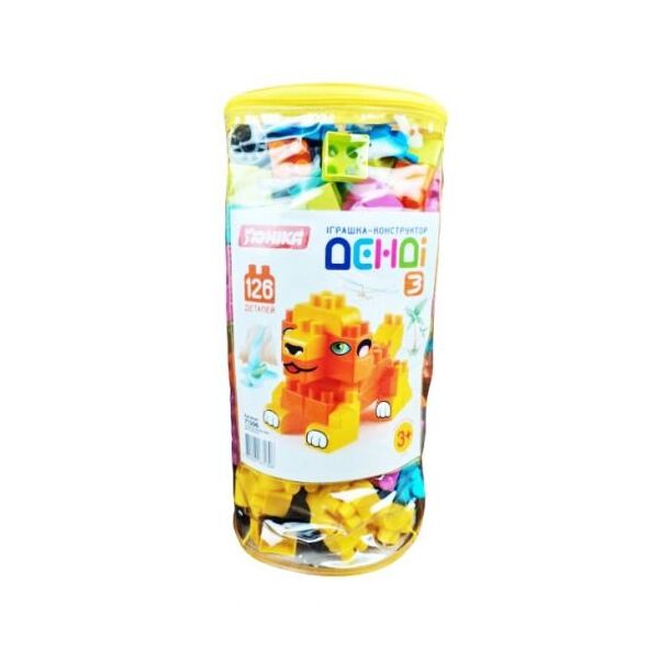 

Конструктор Денди - 3, 126 деталей 1306