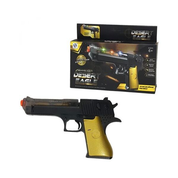 

Пистолет со световыми и звуковыми эффектами Desert Eagle H832