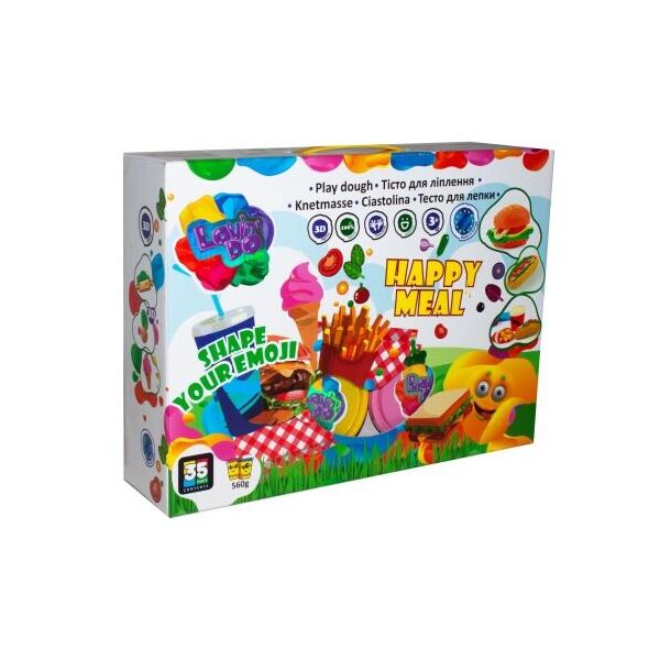 

Набор теста для лепки Lovin'do: Happy Meal (ШК другой позиции) 11006