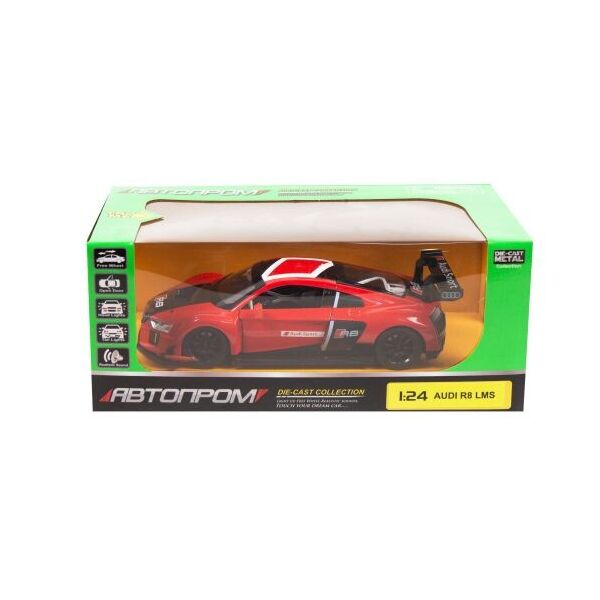 

Машинка Audi R8 LMS из серии Автопром 68262A