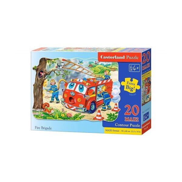 

Пазлы Макси Пожарные, 20 эл С-02146