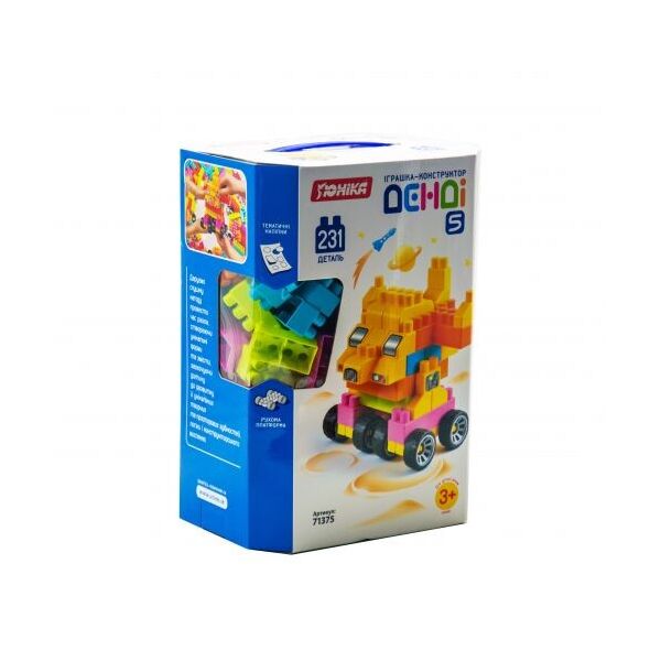 

Игрушка конструктор Денди 5, 231 дет 1375