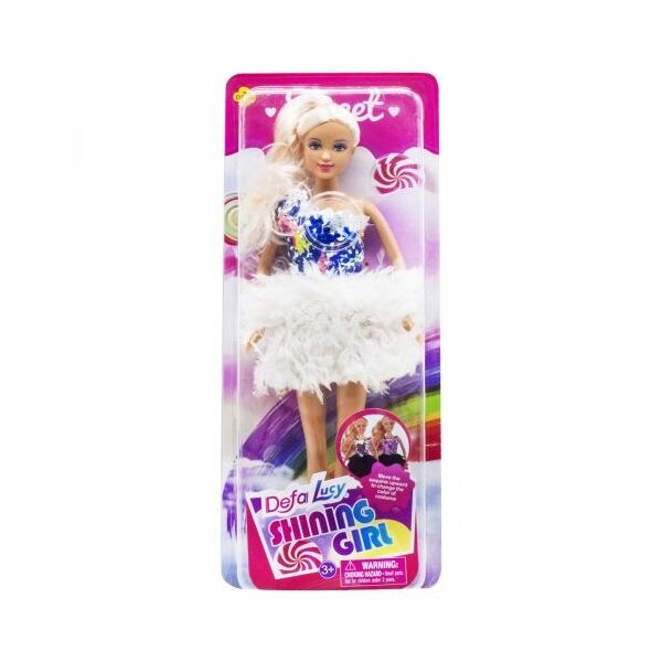 

Кукла Defa Lucy Shining Girl, белое платье 8434