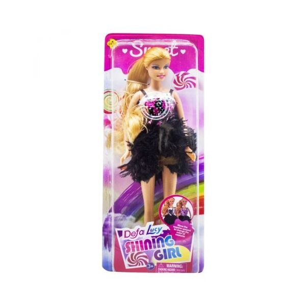 

Кукла Defa Lucy Shining Girl, черное платье 8434