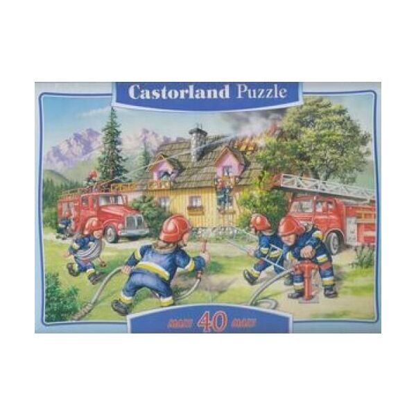 

Пазлы Пожарные на работе maxi, 40 элементов В-040025