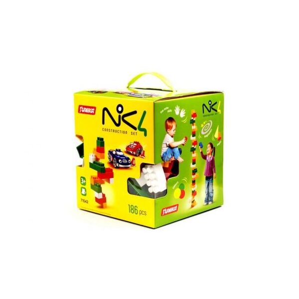 

Пластиковый конструктор NIK4, 186 дет 1542