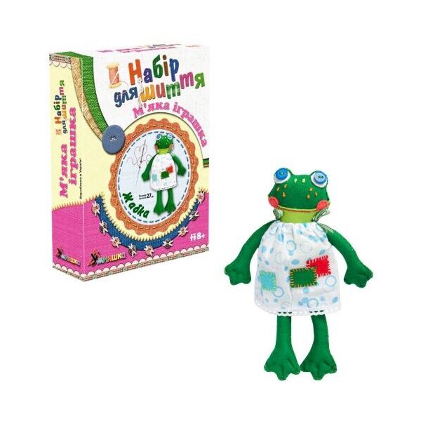 

Набор для шитья мягкой игрушки Жабка МИ-003