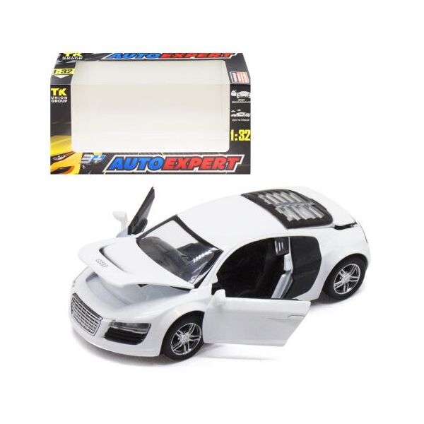 

Машинка металлическая Audi R8 (белая) LF23079