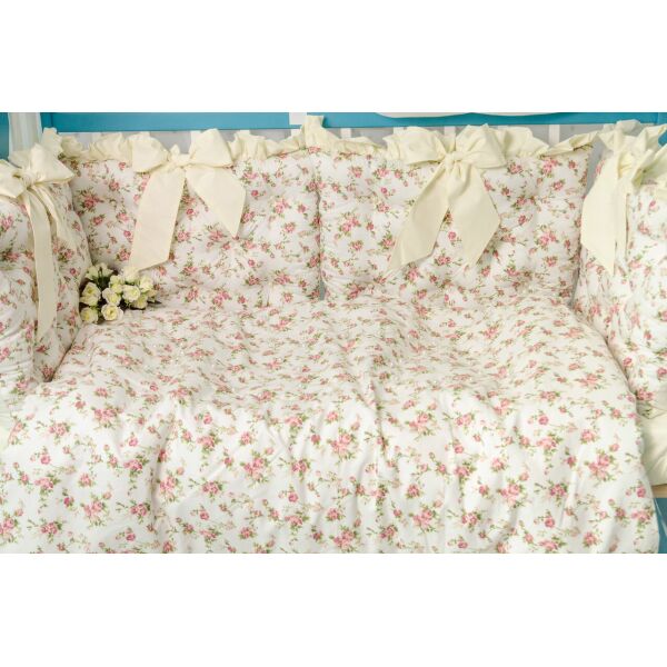 

Комплект постельного белья для новорождённых Бусинка 10-01 ванильный