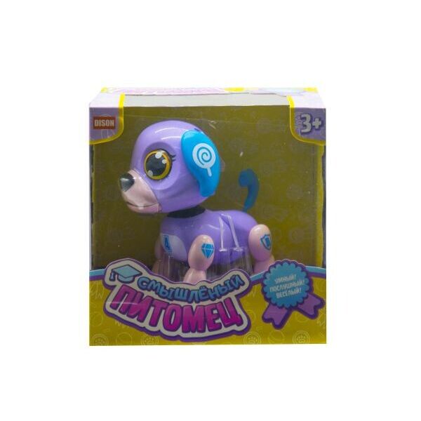 

Интерактивная игрушка Смышлённый питомец: щенок (сиреневый) E5599-7