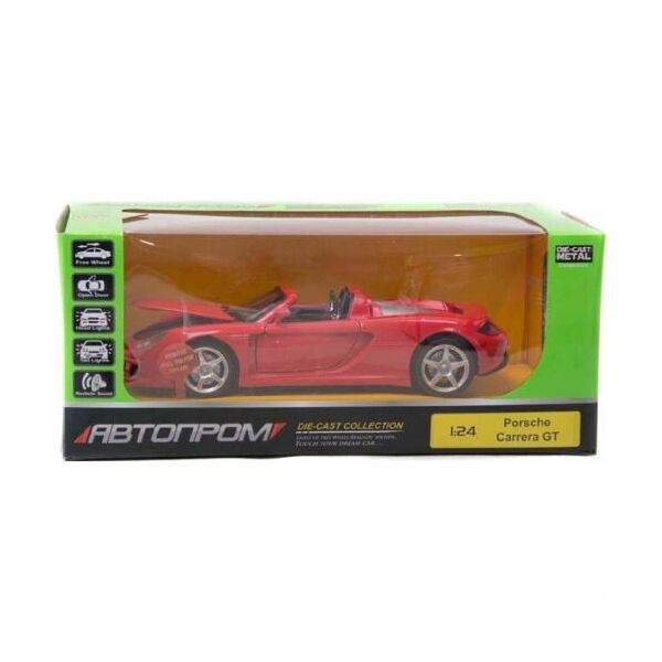 

Машинка Porsche Carrera GT из серии Автопром 68242A