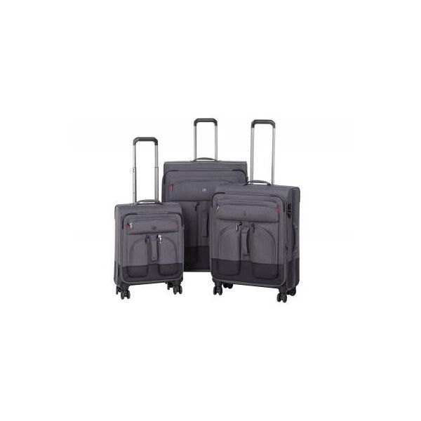 

Набор чемоданов Wenger Deputy Set 20+24+29 Grey/Black (604364)