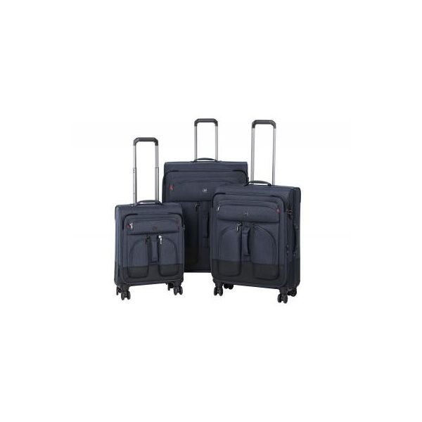 

Набор чемоданов Wenger Deputy Set 20+24+29 Dark Blue (604365)