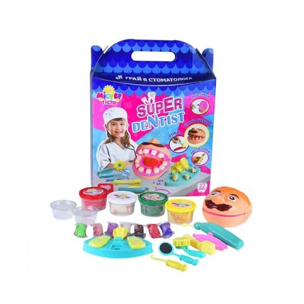 

Большой набор для лепки Мистер Тесто: Super Dentist 71407