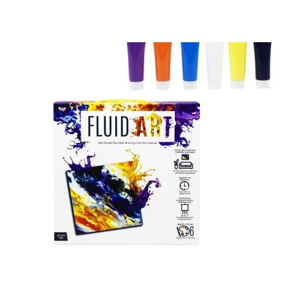 

Набор для творчества Fluid art FA-01-01