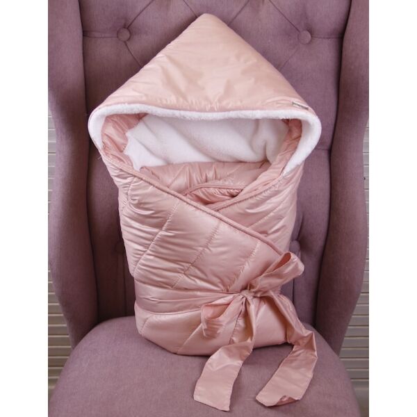 

Конверт одеяло на выписку из роддома для девочки Brilliantbaby Финляндия 90х90 см розовый