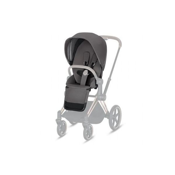 

Набор текстиля для коляски Cybex Priam Manhattan Grey mid grey (519002321)