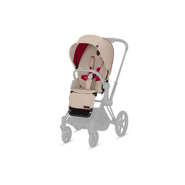 

Набор текстиля для коляски Cybex Priam Ferrari Silver Grey light (519002709)