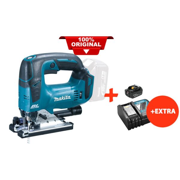 

Аккумуляторный лобзик Makita DJV182Z+акк.18V 5 Ah+быстрозарядное ЗУ (DJV182RT)