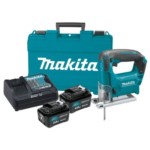 

Аккумуляторный лобзик Makita JV101DSME + 2 акб 10.8 V 4 Ah + з/у + кейс