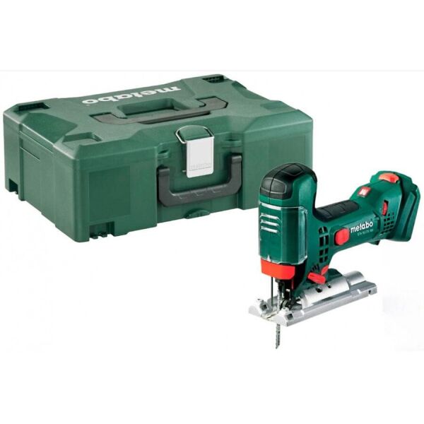 

Аккумуляторный лобзик Metabo STA 18 LTX 100 без АКБ + MetaLoc (601002840)