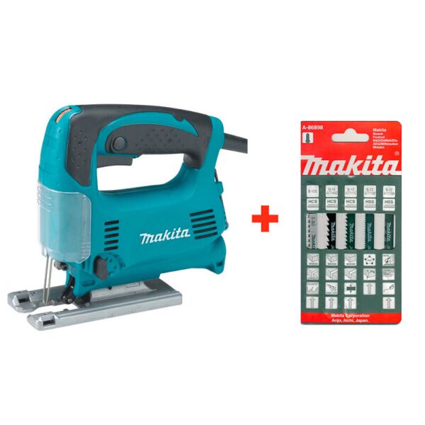 

Лобзик Makita 4329 + набор универсальных пилок 5 шт (4329X)