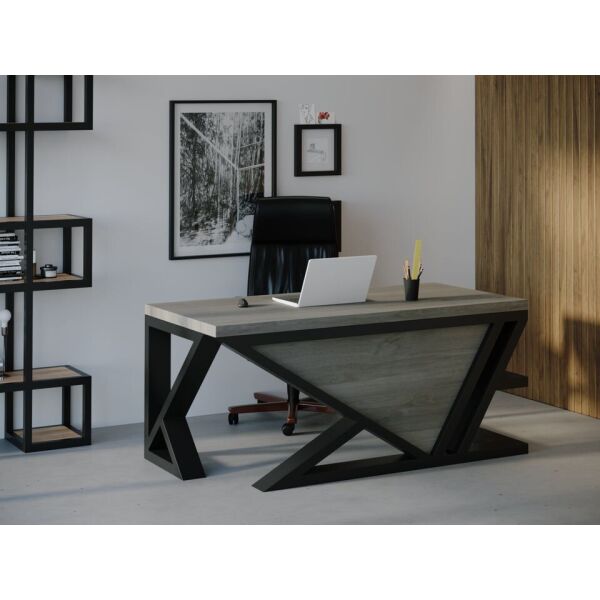 

Компьютерный стол Skandi Wood SW118 Юта 135 х 80 х 75 см Массив Ясень Темно-Cерый (SW118138075DaarrAsh)