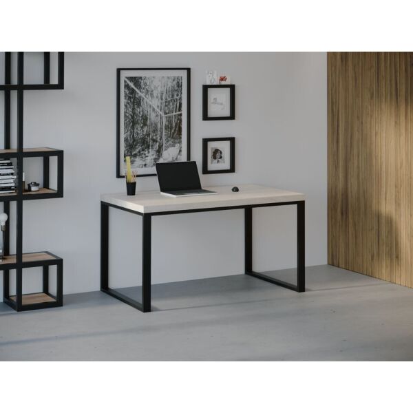 

Компьютерный стол Skandi Wood SW036 Айдахо 135 х 80 х 75 см Массив Ясень Белый (SW036138075WharrAsh)