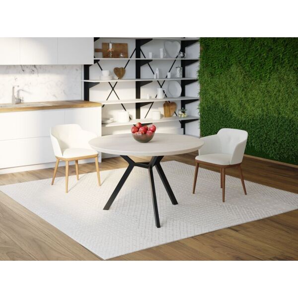 

Обеденный стол Skandi Wood SW110 Огаста 75 х 75 х 75 см Массив Ясень Белый (SW110757575WharrAsh)