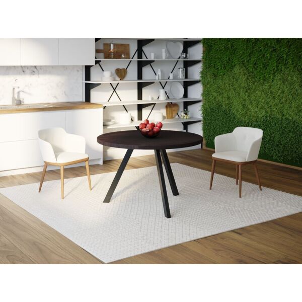 

Обеденный стол Skandi Wood SW059 Коннектикут Круглый ⌀ 110 см Массив Ясень Венге (SW059111175wearrAsh)