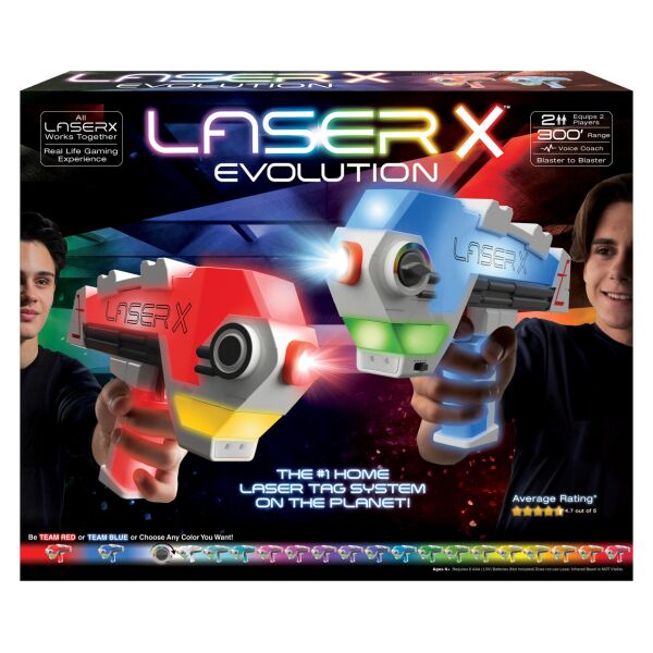 

Игровой набор для лазерных боев Lazer X Evolution для двух игроков (88908)