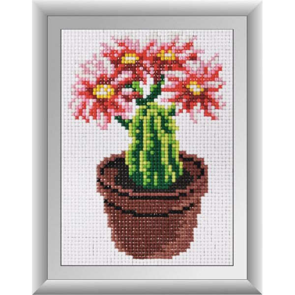 

30339M Кактус. Dream Art. Набор алмазной живописи (квадратные, полная)