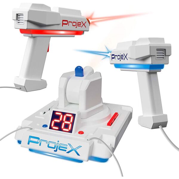 

Игровой набор для лазерных боев Laser X проектор 2 бластеры 3 слайды-цели (52703)