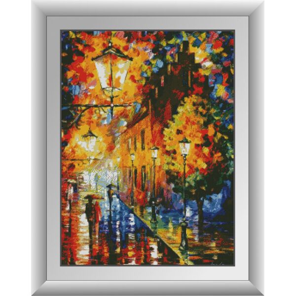 

30559 Фонари. Афремов. Dream Art. Набор алмазной живописи (квадратные, полная)