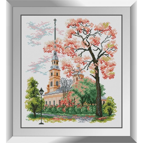 

31093 Петропавловский собор. Dream Art. Набор алмазной живописи (квадратные, полная)