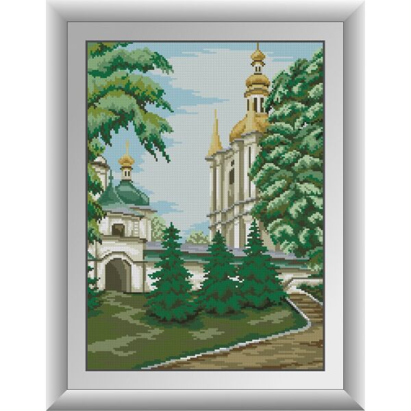 

30925 Киево-Печерская лавра. Dream Art. Набор алмазной живописи (квадратные, полная)
