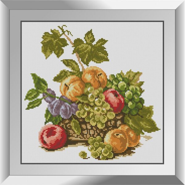 

31477 Корзинка витаминов. Dream Art. Набор алмазной живописи (квадратные, полная)