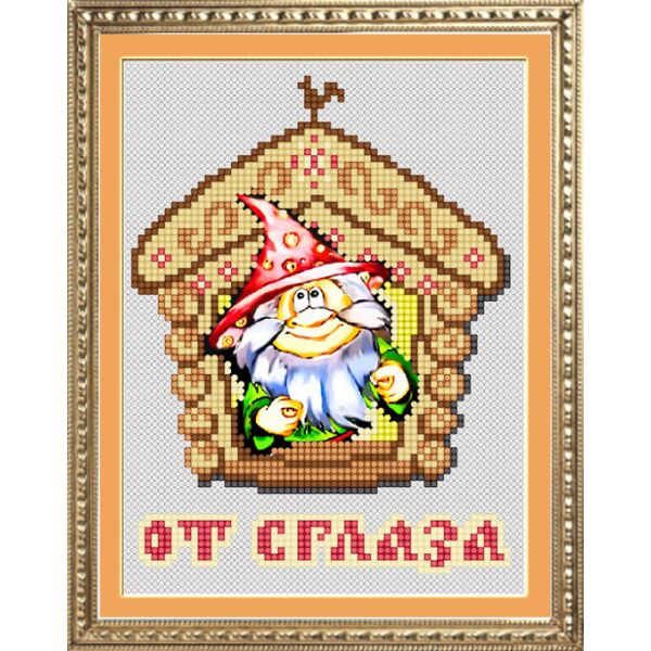 

10026 От сглаза (оберег). Dream Art. Набор алмазной живописи (круглые камни, частичная)