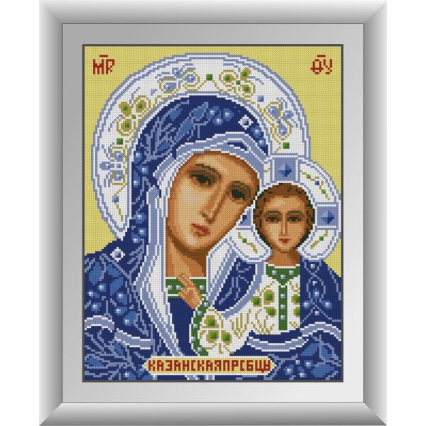 

30693 Пресвятая Богородица Казанская. Dream Art. Набор алмазной живописи (квадратные, полная)