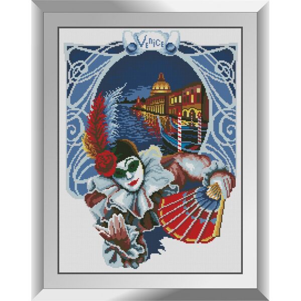 

31519 Карнавал в Венеции. Dream Art. Набор алмазной живописи (квадратные, полная)