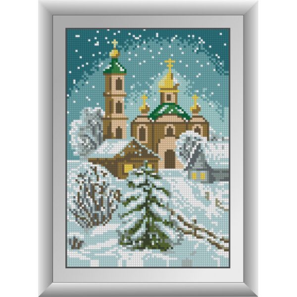 

30202 Зимняя сказка. Dream Art. Набор алмазной живописи (квадратные, полная)