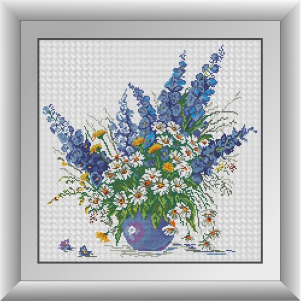 

30936 Колокольчики. Dream Art. Набор алмазной живописи (квадратные, полная)