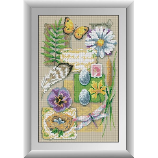 

30495 Слушая сердце. Dream Art. Набор алмазной живописи (квадратные, полная)