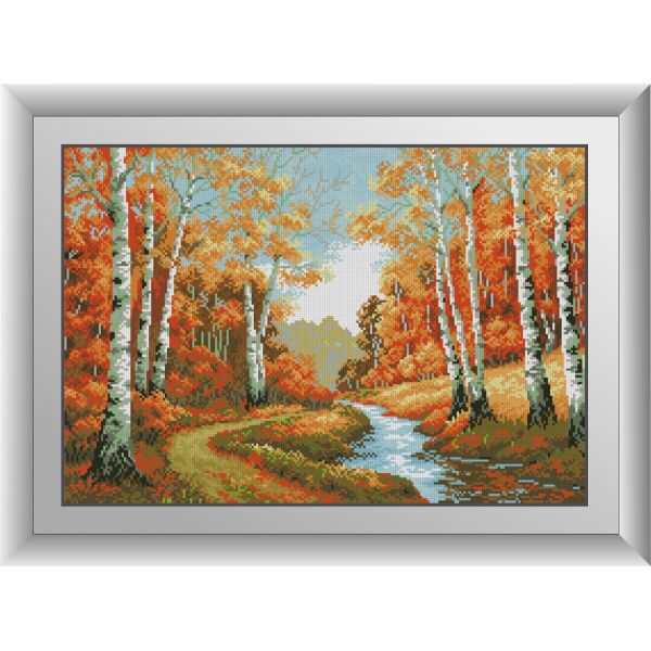 

30730 Золотая роща. Dream Art. Набор алмазной живописи (квадратные, полная)