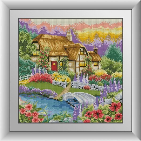 

30323 Тихий уголок. Dream Art. Набор алмазной живописи (квадратные, полная)