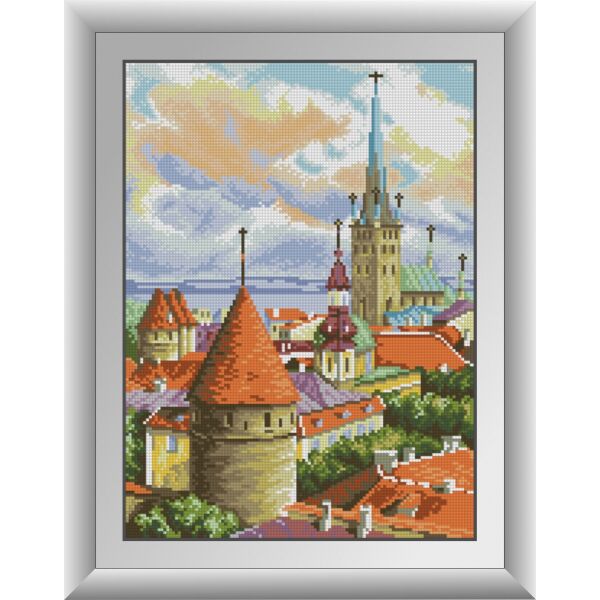 

30297 С высоты полета. Dream Art. Набор алмазной живописи (квадратные, полная)