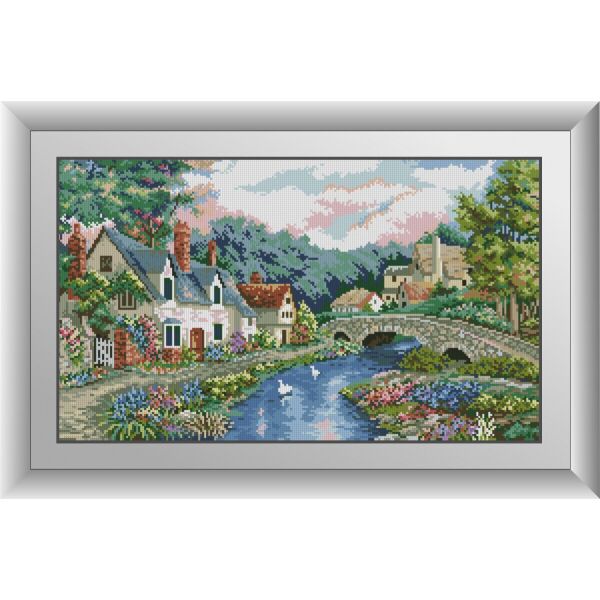 

30505 Райское место. Dream Art. Набор алмазной живописи (квадратные, полная)