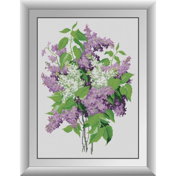 

30767 Сирень. Dream Art. Набор алмазной живописи (квадратные, полная)